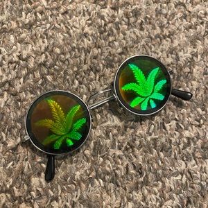 4/20 Holographic Sunglasses